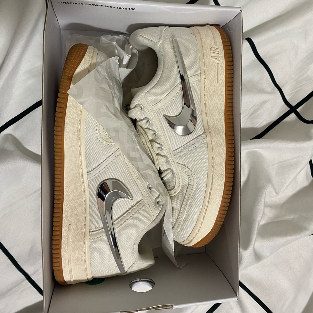 Nike Air Force 1 Travis Scott Sail